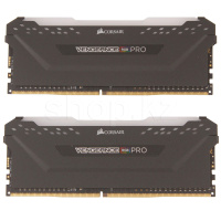 DDR-4 DIMM 32 GB 3200 MHz Corsair Vengeance RGB PRO, 2x 16 GB Kit, Black, BOX (CMW32GX4M2E3200C16)