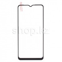 Защитное стекло для Realme C3/5/6i, BoraSCO Full Cover+Full Glue черная рамка