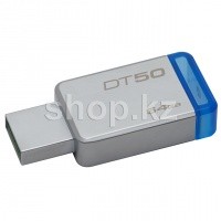 USB Флешка 64Gb Kingston DataTraveler 50, USB 3.1, Silver