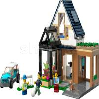 Конструктор Lego, City: Семейный дом и электромобиль