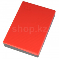 Внешний жесткий диск 4000Gb 2.5", WD My Passport WDBPKJ0040BRD, Red