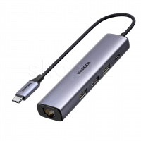 USB HUB 3-port USB 3.0 UGREEN CM475, Grey