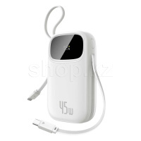 Мобильный аккумулятор Baseus EnerFill FC31 Qpow 3 PPQD3-1040, 10000 mAh, Moon White