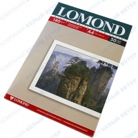 Lomond A4, 180г/м2, 50 парақ, жылтыр, екi жақты, қағазы