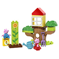 Конструктор Lego, Duplo: Сад и домик на дереве Свинки Пеппы