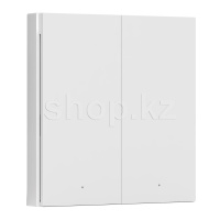 Выключатель настенный двухклавишный Aqara Wireless Remote Switch H1 (WRS-R02)