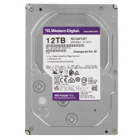 Жесткий диск HDD 12 TB Western Digital (WD122PURP), 3.5", 512 MB, SATA III, Purple Pro