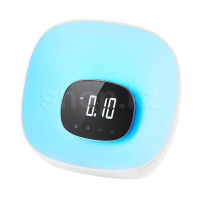 Kitfort КТ-3313, White шамымен үстел сағаты