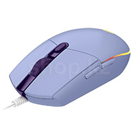 Мышь Logitech G203 LightSync, Lilac, USB