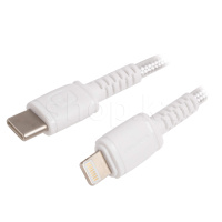 Apple Lightning - USB Type-C Awei CL-118L, 1m, White интерфейс кабелі