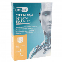 Антивирус ESET NOD32 Internet Security Platinum, 24 мес., 3 устройства, BOX