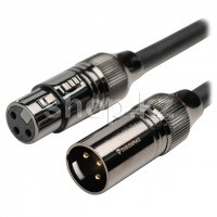 Кабель XLR M - XLR F, Thronmax X60, 6m, Black-Red, BOX