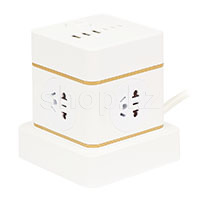 SMART SM-UN041K1F3M, 4 розетки, 3хUSB Type-C, 3xUSB, 3м, White желілік сүзгісі