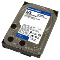 HDD 8 TB Western Digital (WD80EAAZ), 3.5", 256 MB, SATA III, Blue