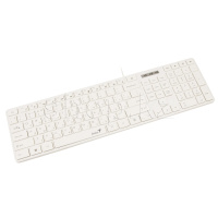 Genius SlimStar 126, White, USB пернетақтасы