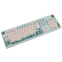Клавиатура Varmilo Goddess LuoShen VA100, Kailh Prestige Voice switch, Turquoise, USB