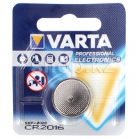 Батарейка Varta Electronics CR2016, 3V (1шт.)