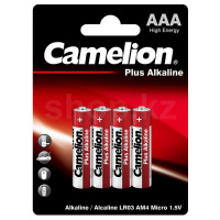Camelion AAA Plus Alkaline LR03-BP4, 1.5V (4 дана) батареясы