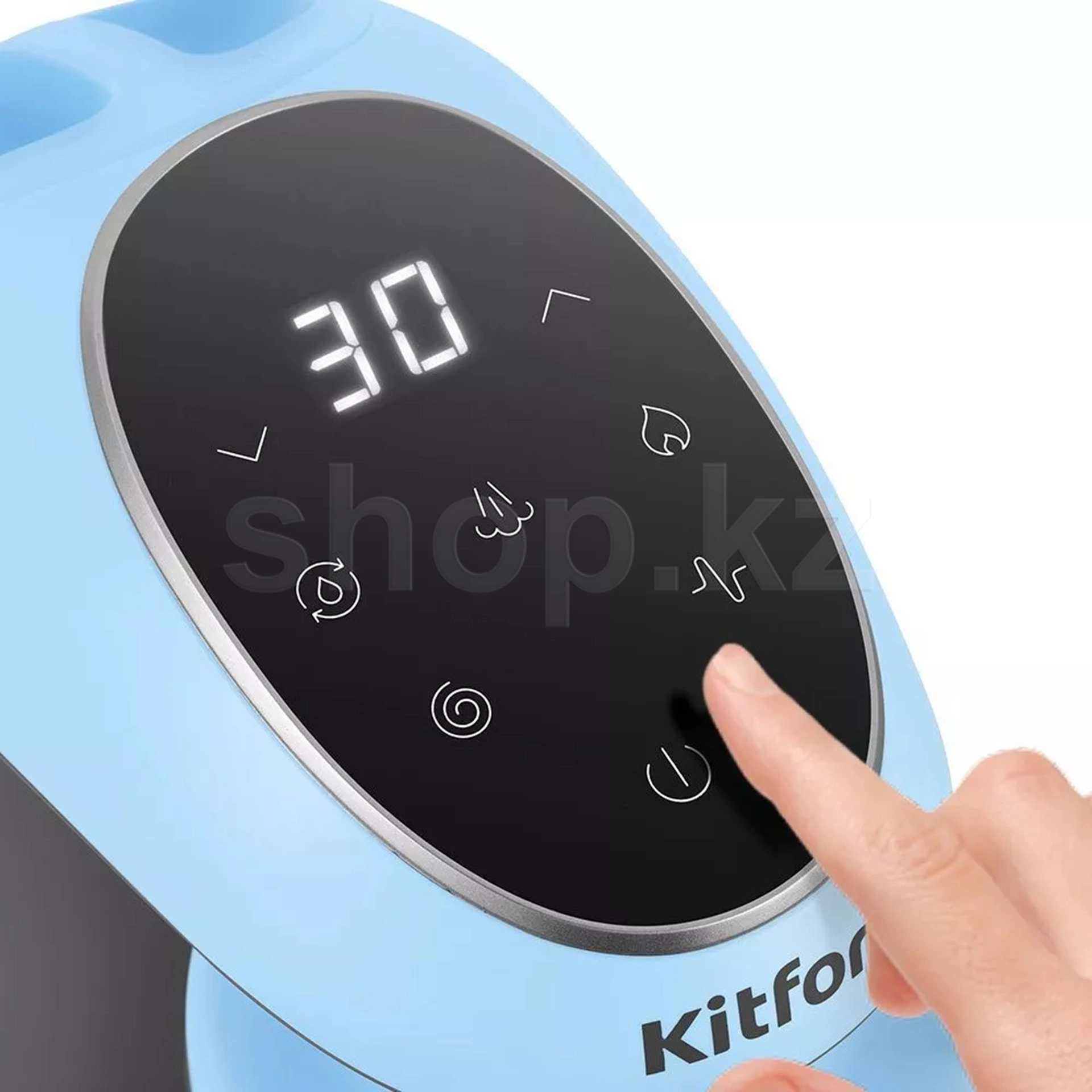 Блендер-пароварка Kitfort КТ-2322-2, Blue