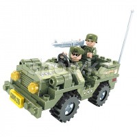 Конструктор игровой Ausini, Армия: Военный внедорожник