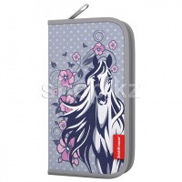 Пенал-книжка ErichKrause 44944 White Horse, без наполнения