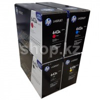 Комплект картриджей для HP Color LaserJet 4700, 643A (Q5950A,Q5951A,Q5952A,Q5953A)