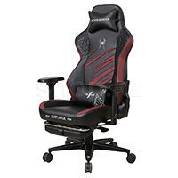 Кресло геймерское 1Stplayer DUKE-FR-BKRE, Black-Red