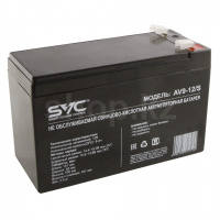 SVC AV9-12/S, 9Ah/12V UPS батареясы