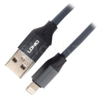 Lightning LDNIO LS441, 1m, Gray-Black интерфейс кабелі (SN:6933138690765)
