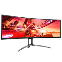 Монитор 49" AOC AGON AG493UCX, Black-Gray
