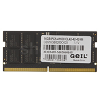SO-DIMM 16GB DDR5 PC5-41600/5200MHz Geil, OEM (GS516GB5200C42S)