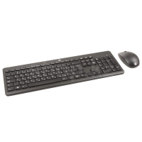 Клавиатура HP 230, Black, USB + мышь