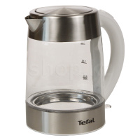 ᐈ Чайник Tefal Glass Kettle KI772138, White-Steel – купить в интернет ...