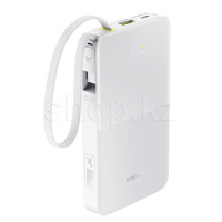 Мобильный аккумулятор Baseus EnerFill FC51 Bipow2 Pro Digital Display PPBD2P-1022, 10000 mAh, Moon White