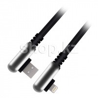 Lightning Rombica Digital Electron I, 1.2m, Black интерфейс кабелі