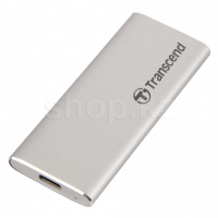 Transcend ESD240C сыртқы SSD дискісі 480 GB, Silver