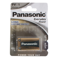 Батарейка Panasonic 6LR61EPS/1BP, 9V (1шт.)