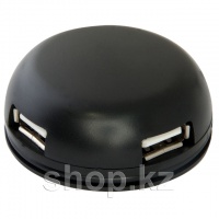 USB HUB 4-port USB 2.0 Defender Quadro Light, Black