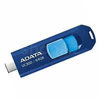 USB Флешка 64 GB ADATA UC300, USB Type-C, Blue
