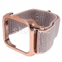 Ремешок для смарт-часов Apple Watch 4, 40mm, Usams, Pink Gold