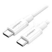 USB Type-C Ugreen US264, 1.5m, White интерфейс кабелі