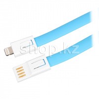 Кабель интерфейсный для Apple iPhone/iPad Gmini GM-MUS300FKBL, Blue (брелок)