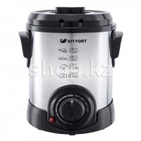 Фритюрница Kitfort КТ-2009, Black-Steel
