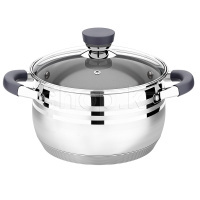 Кастрюля Lara Mercury LR02-471, 18 см, 2.9 л, с крышкой