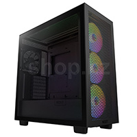 Корпус NZXT H7 Flow RGB, Black