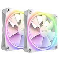 NZXT F 140 RGB Duo, 14сm, White, корпусына арналған желдеткіш