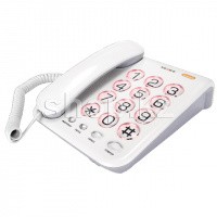 Телефон Texet TX-262, Light Gray