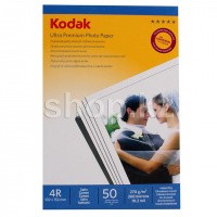 Бумага Kodak 4R (10.2x15.2), 270г/м2, 50 листов, сатин