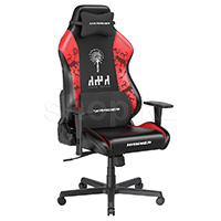 Кресло игровое компьютерное DXRacer Hammer GC/LHE23LTA/QZQ.NR, Black-Red