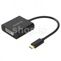 USB Type C- DVI, Orico XD-125-BK-BP, BOX ауыстырғышы